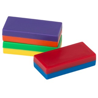 Dowling Magnets® Hero Magnets: Big Block Magnets, 12 Per Pack, 2 Packs