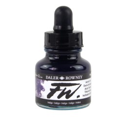 Daler-Rowney FW Acrylic Ink, Indigo, 29.5ml, 1 Count