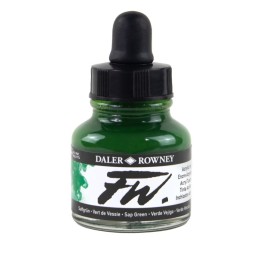 Daler-Rowney FW Acrylic Ink, Sap Green, 29.5ml, 1 Count