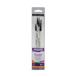 Daler-Rowney Graduate Detail Brush Set, Synthetic, 4 Pieces