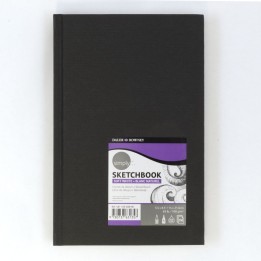 Daler-Rowney Simply... Sketchbook, Soft White, 80 Sheet, 5.5x8.5 inch, 1 Count