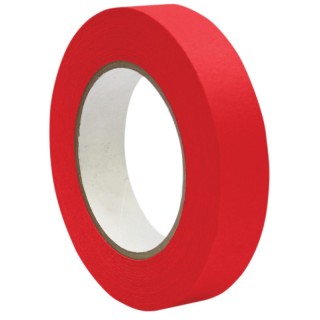 DSS Distributing Premium Grade Masking Tape, 1" x 55 yds, Red