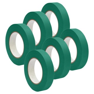 DSS Distributing Premium Grade Masking Tape, 1" x 55 yds, Green, 6 Rolls