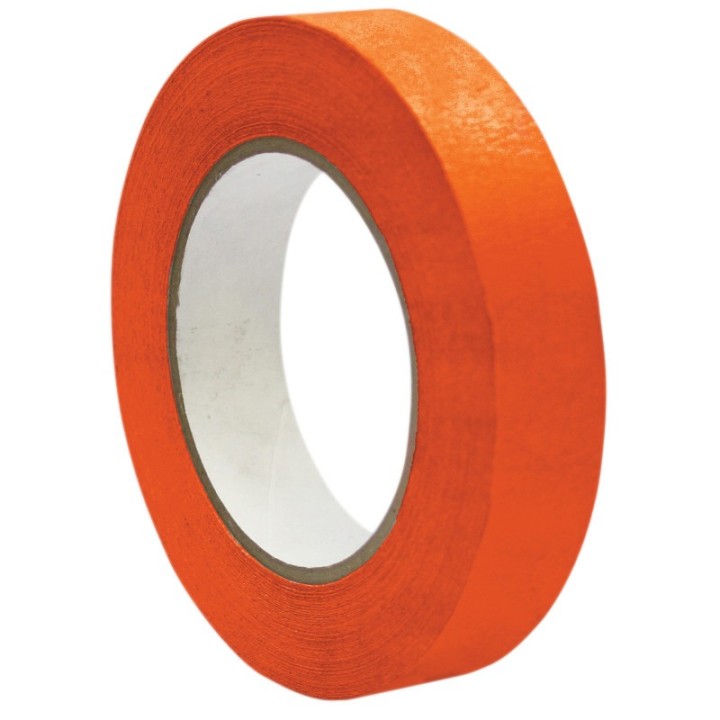 DSS Distributing Premium Grade Masking Tape, 1" x 55 yds, Orange