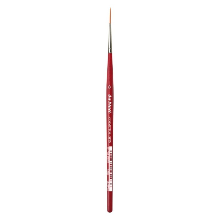 da Vinci COSMOTOP-SPIN Rigger Brush, Synthetic, Acrylic & Watercolor, Pointed Liner, Series 5880, Size 0