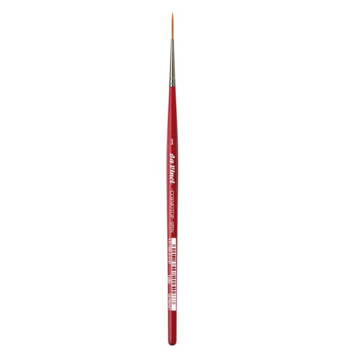 da Vinci COSMOTOP-SPIN Rigger Brush, Synthetic, Acrylic & Watercolor, Pointed Liner, Series 5880, Size 1