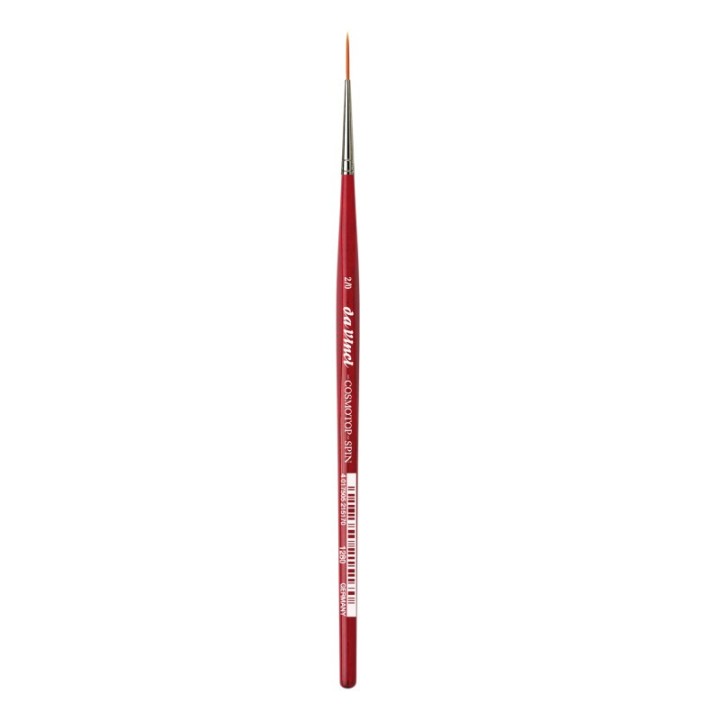 da Vinci COSMOTOP-SPIN Rigger Brush, Synthetic, Acrylic & Watercolor, Pointed Liner, Series 5880, Size -2