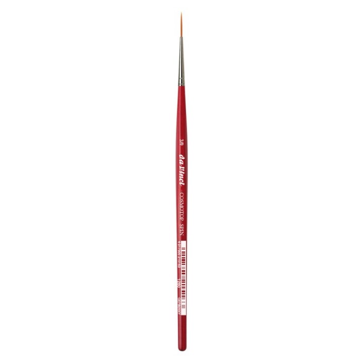 da Vinci COSMOTOP-SPIN Rigger Brush, Synthetic, Acrylic & Watercolor, Pointed Liner, Series 5880, Size -3