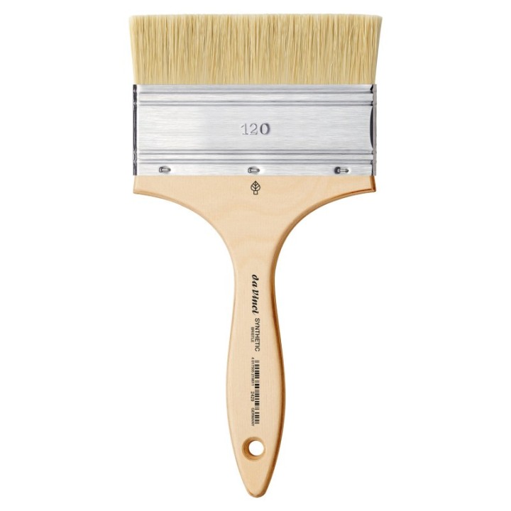 da Vinci SYNTHETIC Mottler Brush, Natural Hog, Acrylic & Oil, Flat, Series 2429, Size 120