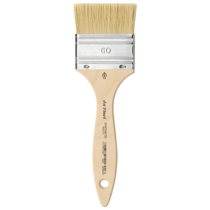 da Vinci SYNTHETIC Mottler Brush, Natural Hog, Acrylic & Oil, Flat, Series 2429, Size 60