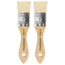 da Vinci MAESTRO2 Mottler Brush, Natural Bristle, Acrylic & Oil, Flat, Series 2475, Size 30, Pack of 2