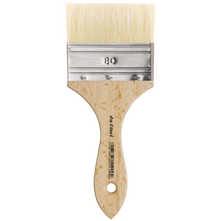 da Vinci MAESTRO2 Mottler Brush, Natural Bristle, Acrylic & Oil, Flat, Series 2475, Size 80