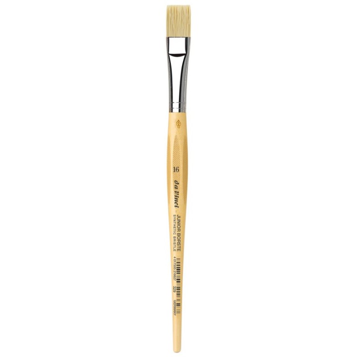 da Vinci JUNIOR BORSTE Synthetic Student Brush, Synthetic, Tempera, Flat, Series 329, Size 16