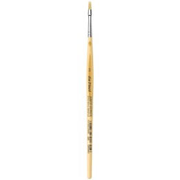 da Vinci JUNIOR BORSTE Synthetic Student Brush, Synthetic, Tempera, Flat, Series 329, Size 2