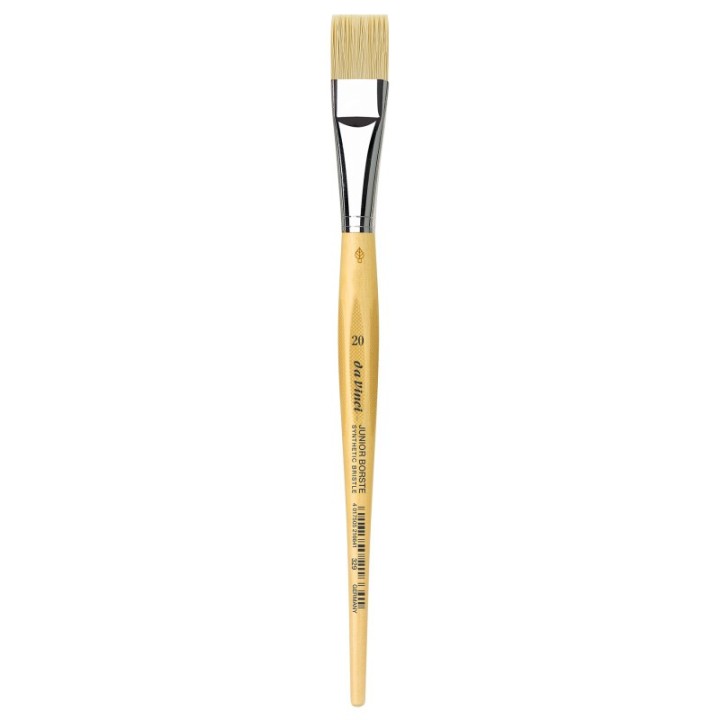 da Vinci JUNIOR BORSTE Synthetic Student Brush, Synthetic, Tempera, Flat, Series 329, Size 20
