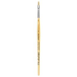 da Vinci JUNIOR BORSTE Synthetic Student Brush, Synthetic, Tempera, Flat, Series 329, Size 4