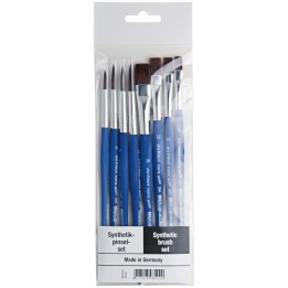 da Vinci FORTE Basic Student Brush, Synthetic, Acrylic, Assorted, 7 Brush Set
