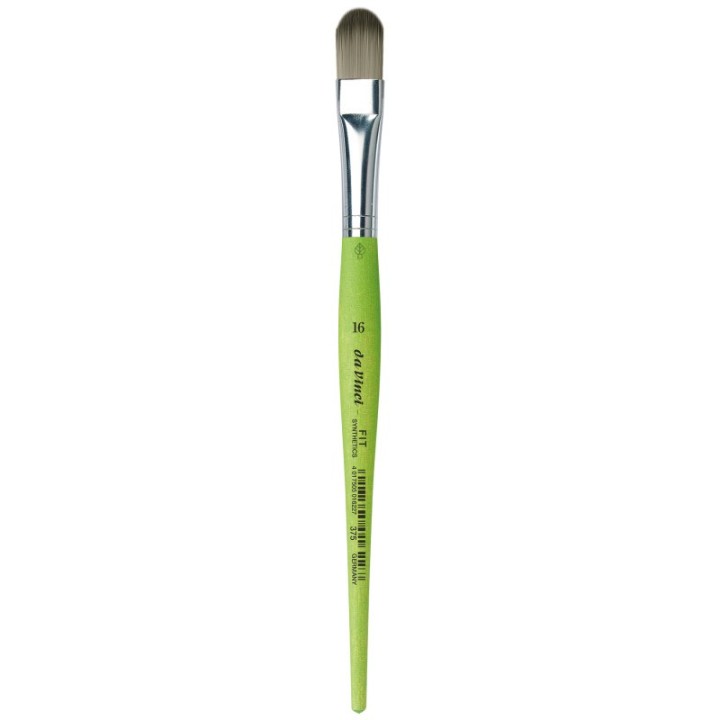 da Vinci FIT Synthetics Student Brush, Synthetic, Acrylic & Tempera, Filbert, Series 375, Size 16