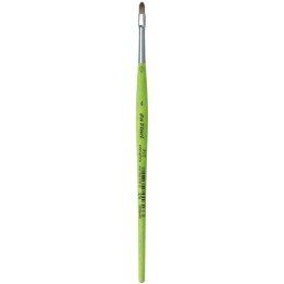 da Vinci FIT Synthetics Student Brush, Synthetic, Acrylic & Tempera, Filbert, Series 375, Size 4