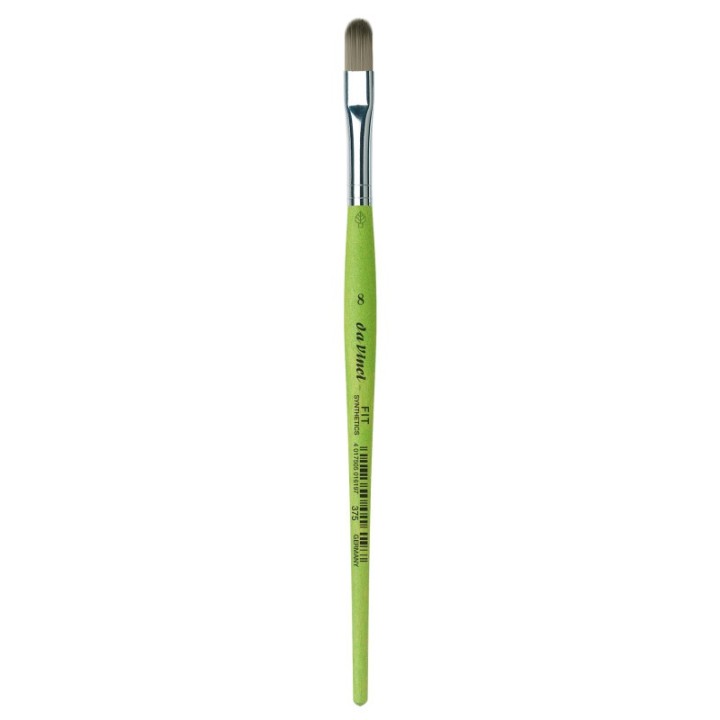 da Vinci FIT Synthetics Student Brush, Synthetic, Acrylic & Tempera, Filbert, Series 375, Size 8