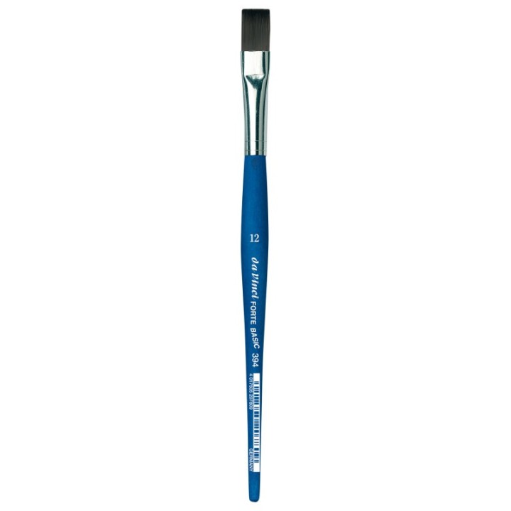 da Vinci FORTE BASIC Student Brush, Synthetic, Acrylic, Flat, Series 394, Size 12