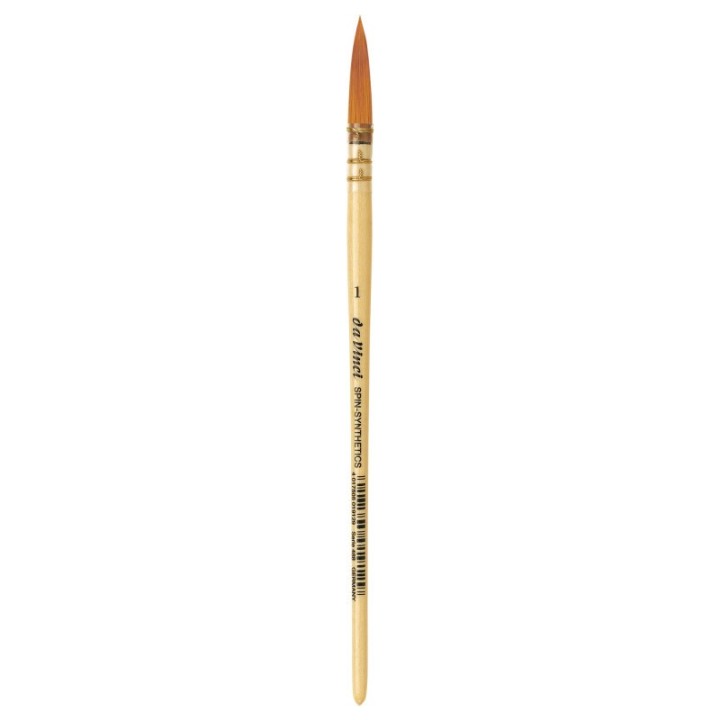 da Vinci COSMOTOP-SPIN Quill Brush, Synthetic, Watercolor & Indian Ink, Round, Series 488, Size 1