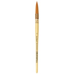 da Vinci COSMOTOP-SPIN Quill Brush, Synthetic, Watercolor & Indian Ink, Round, Series 488, Size 3