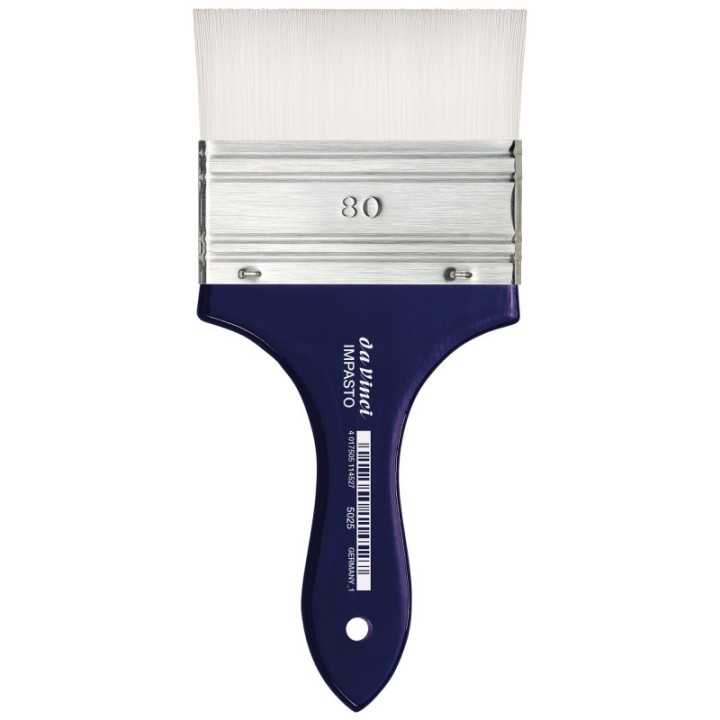 da Vinci IMPASTO Mottler Brush, Synthetic, Acrylic, Flat, Series 5025, Size 80