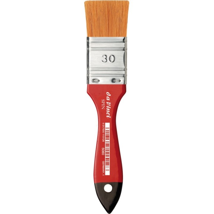 da Vinci COSMOTOP-SPIN Mottler Brush, Synthetic, Acrylic & Watercolor, Series 5080, Size 30