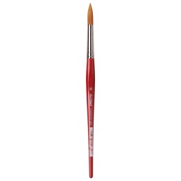 da Vinci COSMOTOP-SPIN Silkpainting Brush, Synthetic, Watercolor, Round, Size 12