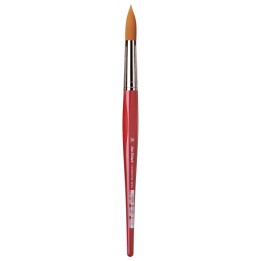 da Vinci COSMOTOP-SPIN Silkpainting Brush, Synthetic, Watercolor, Round, Size 20