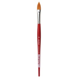 da Vinci COSMOTOP-SPIN Silkpainting Brush, Synthetic, Watercolor, Oval-Pointed, Size 14