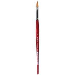 da Vinci COSMOTOP-SPIN Silkpainting Brush, Synthetic, Watercolor, Oval-Pointed, Size 8