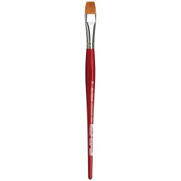 da Vinci COSMOTOP-SPIN Silkpainting Brush, Synthetic, Watercolor, Flat, Size 14