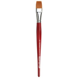 da Vinci COSMOTOP-SPIN Silkpainting Brush, Synthetic, Watercolor, Flat, Size 20