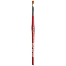 da Vinci COSMOTOP-SPIN Silkpainting Brush, Synthetic, Watercolor, Flat, Size 4