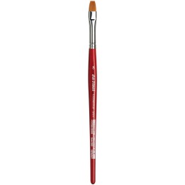 da Vinci COSMOTOP-SPIN Silkpainting Brush, Synthetic, Watercolor, Flat, Size 8