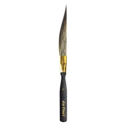 da Vinci CASANEO Dagger Striper with Traditional Pinstriping Handle, Synthetic, Watercolor & Acrylic, Slant, Series 703, Size 0