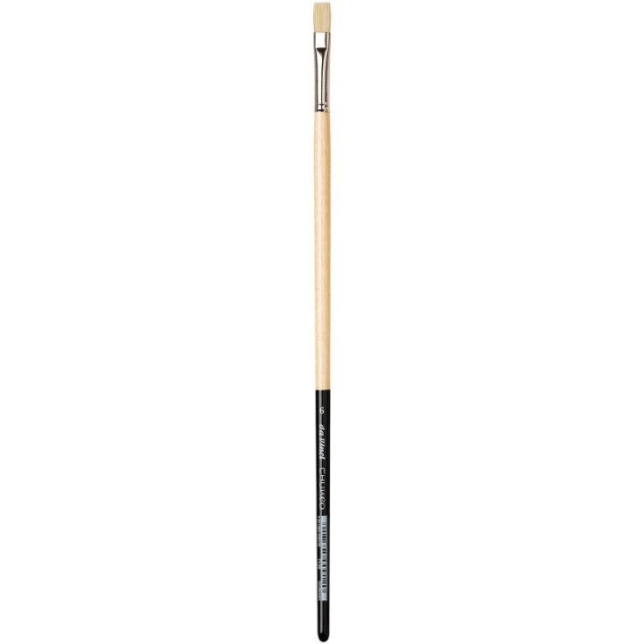 da Vinci CHUNEO Synthetic Hog Bristle, Oil, Flat, Series 7129, Size 6