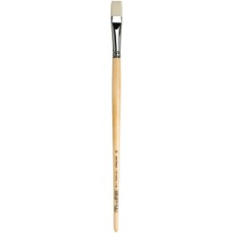 da Vinci TOP-ACRYL Bright White Brush, Synthetic, Acrylic & Oil, Flat, Series 7182, Size 16