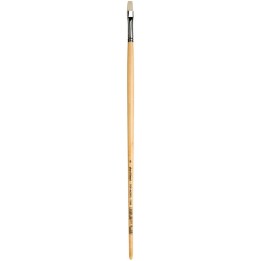da Vinci TOP-ACRYL Bright White Brush, Synthetic, Acrylic & Oil, Flat, Series 7182, Size 6