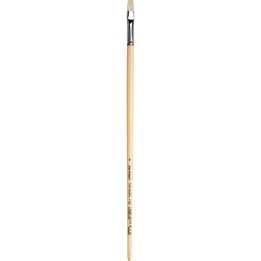 da Vinci TOP-ACRYL Bright White Brush, Synthetic, Acrylic & Oil, Flat, Series 7182, Size 8