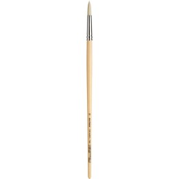 da Vinci TOP-ACRYL White Brush, Synthetic, Acrylic & Oil, Round, Series 7782, Size 12