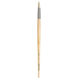 da Vinci TOP-ACRYL White Brush, Synthetic, Acrylic & Oil, Round, Series 7782, Size 20
