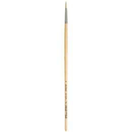 da Vinci TOP-ACRYL White Brush, Synthetic, Acrylic & Oil, Round, Series 7782, Size 6