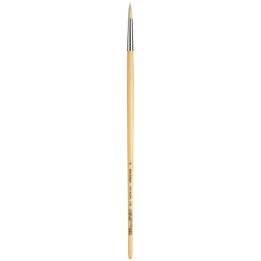 da Vinci TOP-ACRYL White Brush, Synthetic, Acrylic & Oil, Round, Series 7782, Size 8