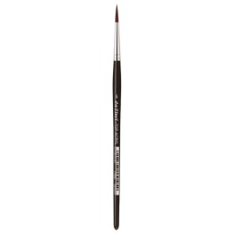 da Vinci TOP-ACRYL Red-Brown Brush, Synthetic, Acrylic & Oil, Round, Series 7785K, Size 4