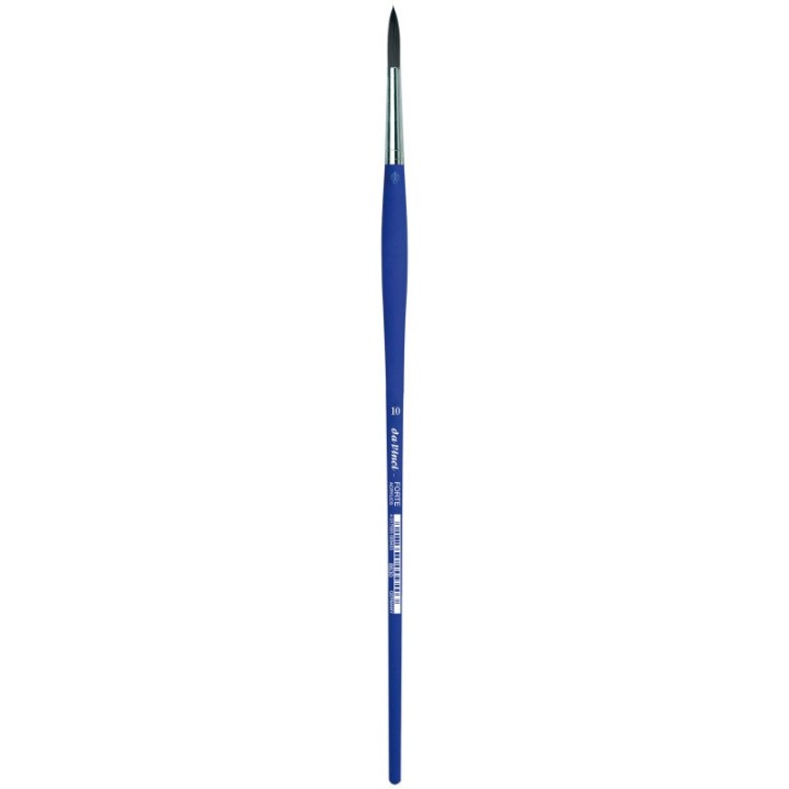 da Vinci FORTE-Acrylics Student Brush, Synthetic, Acrylic & Oil, Round, Series 8630, Size 10