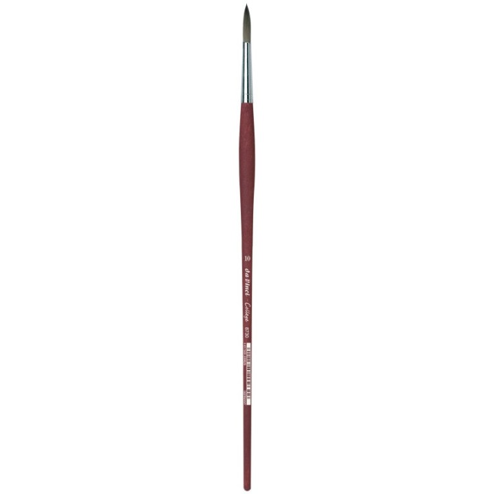 da Vinci COLLEGE Student Brush, Synthetic, Acrylic & Oil, Round, Series 8730, Size 10