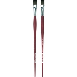 da Vinci COLLEGE Student Brush, Synthetic, Acrylic & Oil, Flat, Series 8740, Size 16, Pack of 2